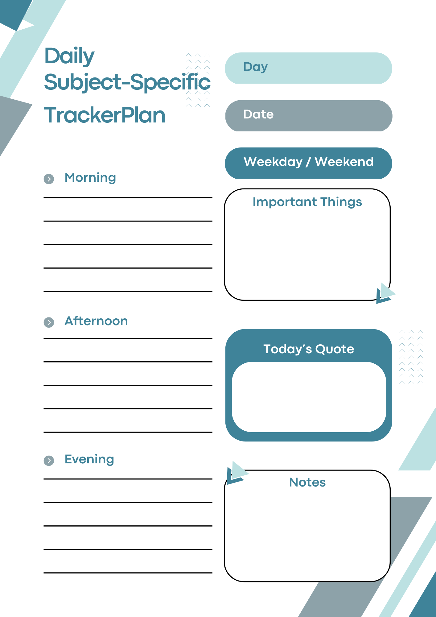 Subject-Specific Tracker